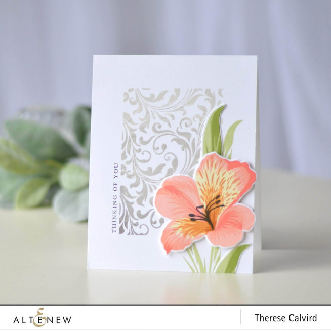 Altenew Build-A-Flower Set Z - Build-A-Flower: Peruvian Lily Layering Stamp & Die Set