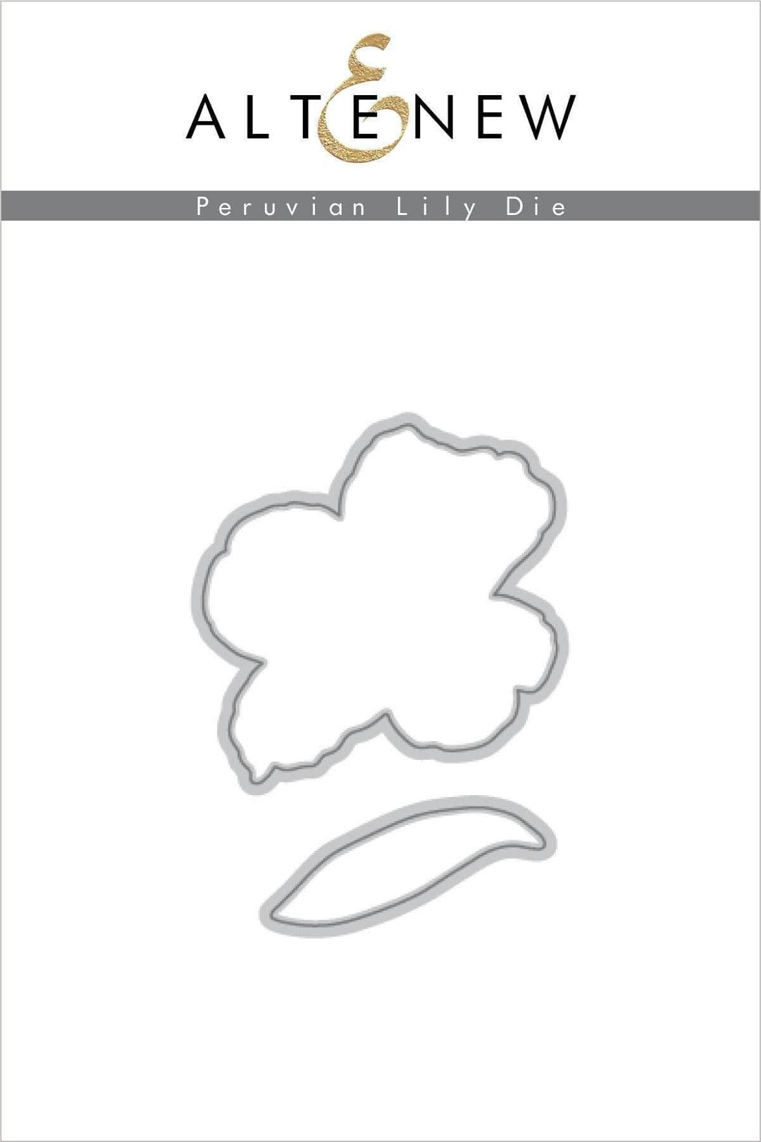 Altenew Build-A-Flower Set Z - Build-A-Flower: Peruvian Lily Layering Stamp & Die Set
