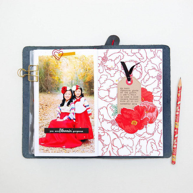 Altenew Build-A-Flower Set Build-A-Flower: Poppy Layering Stamp & Die Set & Ink Bundle