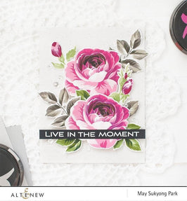 Altenew Build-A-Flower Set Build-A-Flower: Rose Layering Stamp & Die Set