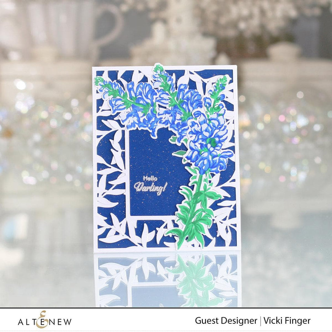 Altenew Build-A-Flower Set Build-A-Flower: Snapdragon Layering Stamp & Die Set & Ink Bundle