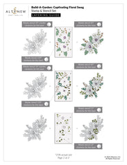 Build-A-Garden: Captivating Floral Swag & Add-on Die Bundle