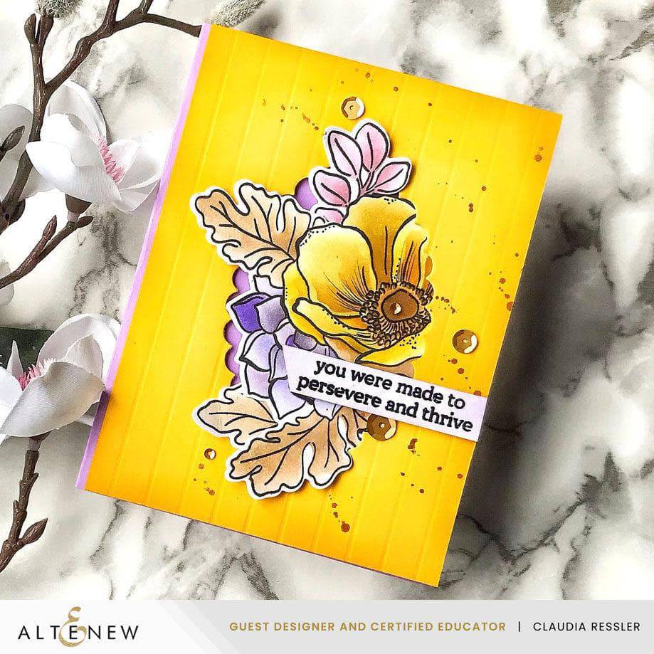 Build-A-Garden: Captivating Floral Swag & Add-on Die Bundle