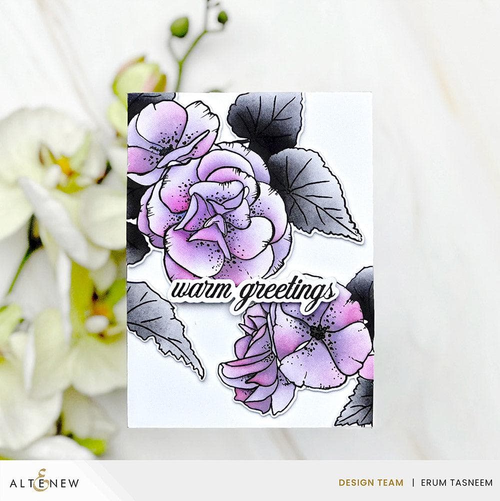 Altenew Build-A-Garden Bundle Build-A-Garden: Frilly Begonia & Add-on Die Bundle