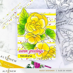 Altenew Build-A-Garden Bundle Build-A-Garden: Frilly Begonia & Add-on Die Bundle