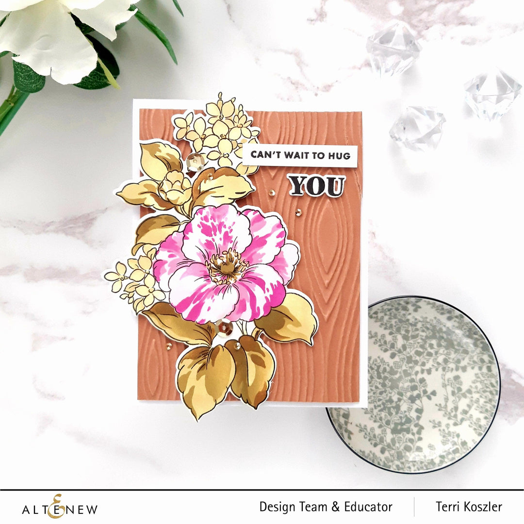 Altenew Build-A-Garden Bundle Build-A-Garden: Rosa Gallica & Add-On Die Bundle