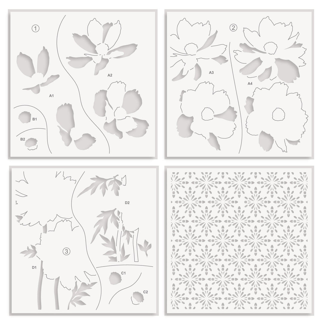Build-A-Garden: Sulfur Cosmos & Add-on Die Bundle