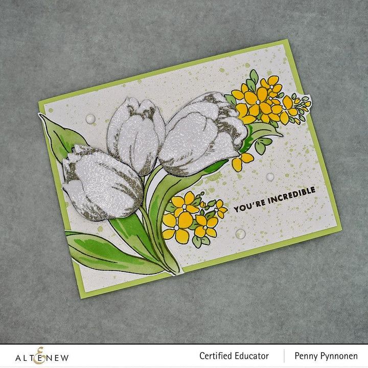 Altenew Build-A-Garden Bundle Build-A-Garden: Tulips & Friends & Add-on Die Bundle