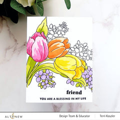 Altenew Build-A-Garden Bundle Build-A-Garden: Tulips & Friends & Add-on Die Bundle