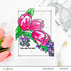 Altenew Build-A-Garden Bundle Build-A-Garden: Tulips & Friends & Add-on Die Bundle