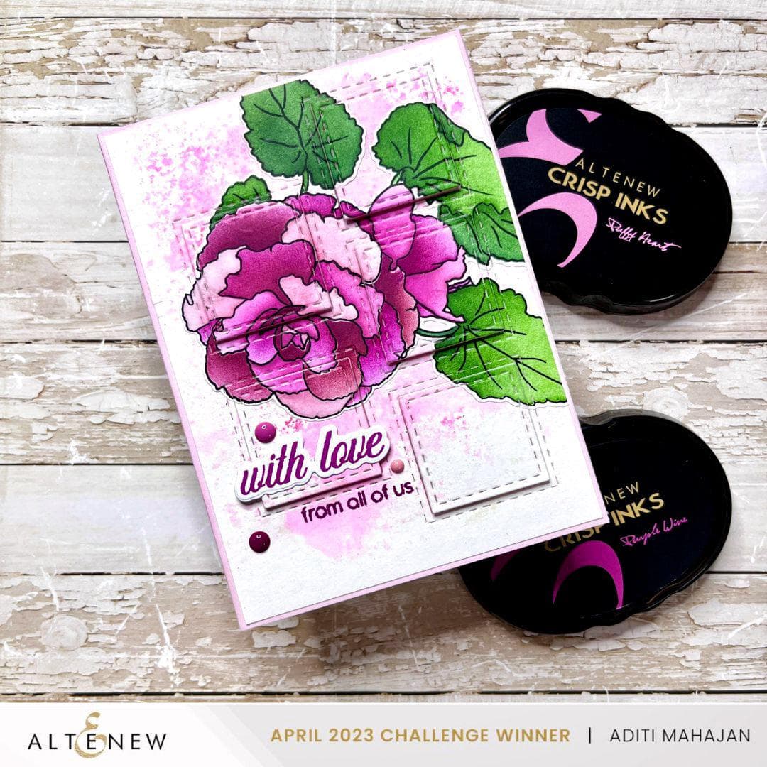 Altenew Build-A-Garden Set Build-A-Garden: Frilly Begonia