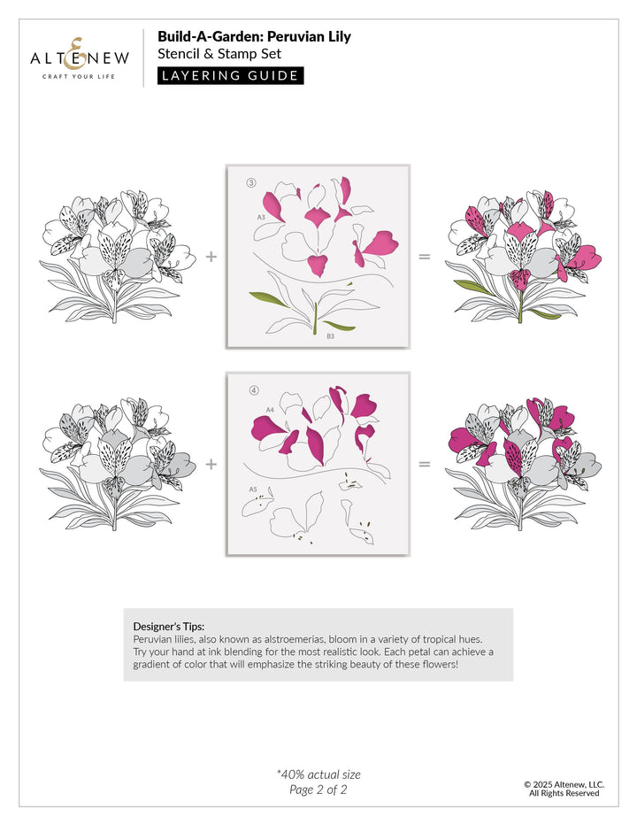 Build-A-Garden: Peruvian Lily