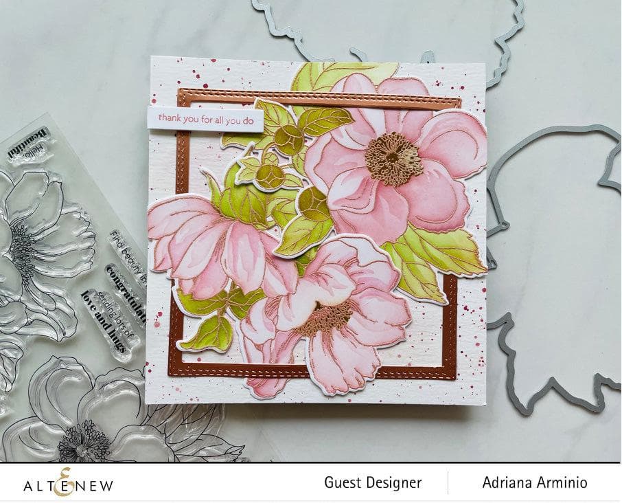 Altenew Build-A-Garden Set Build-A-Garden: Pristine Peonies