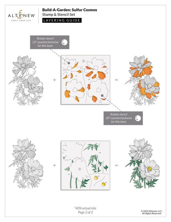 Build-A-Garden: Sulfur Cosmos
