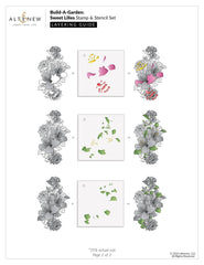 Altenew Build-A-Garden Set Build-A-Garden: Sweet Lilies