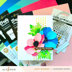 Crafty Necessities: Tide Blue Cardstock (10 sheets/set)