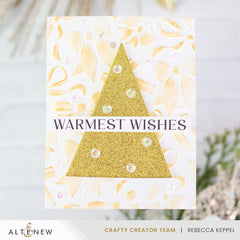 Glitter Cardstock Set - Citrine (8.5x11, 10 sheets)