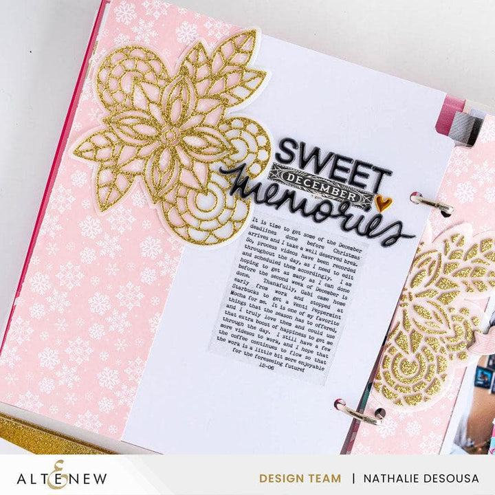 Glitter Cardstock Set - Citrine (8.5x11, 10 sheets)