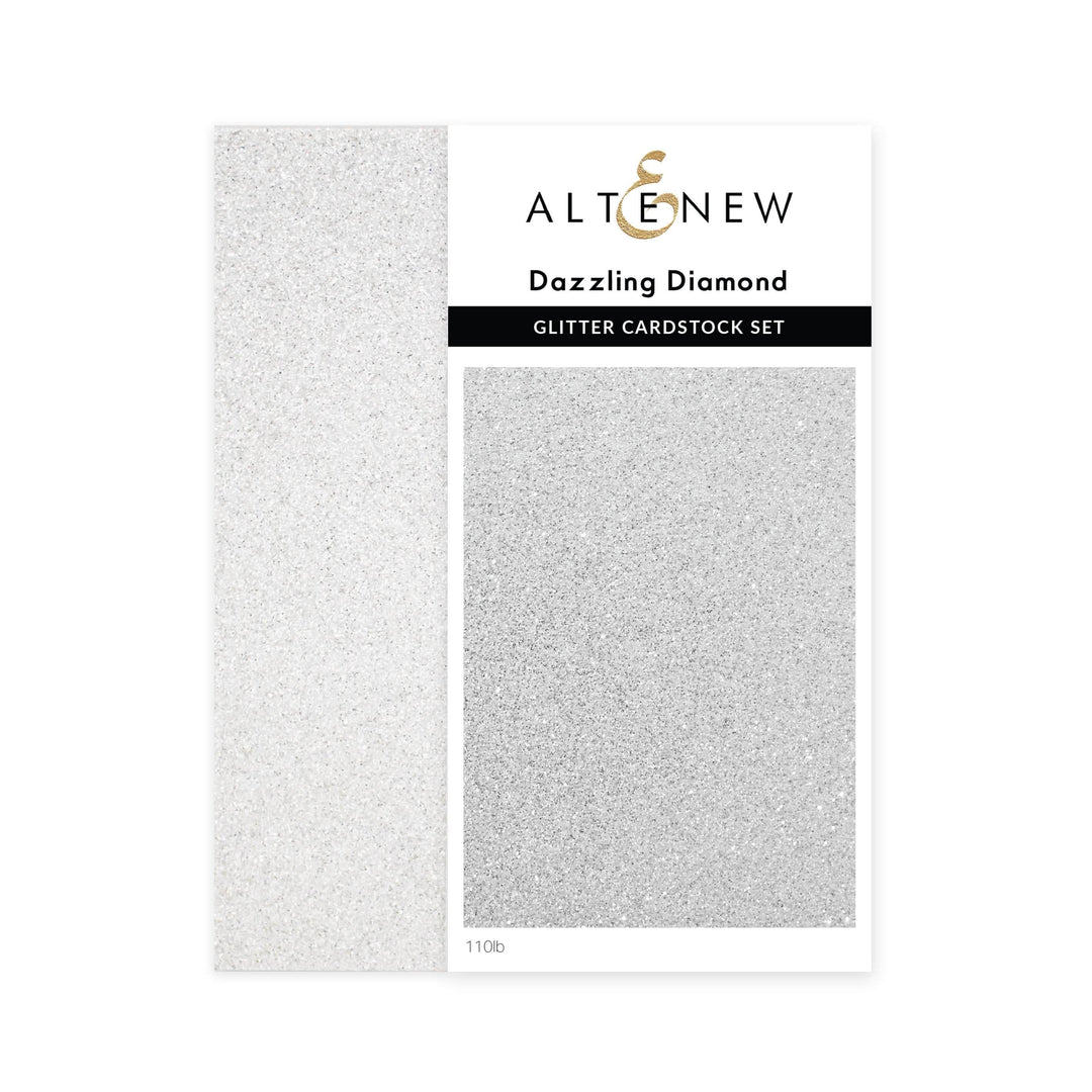 Part A-Glitz Art Craft Co.,LTD Cardstock Glitter Cardstock Set - Dazzling Diamond