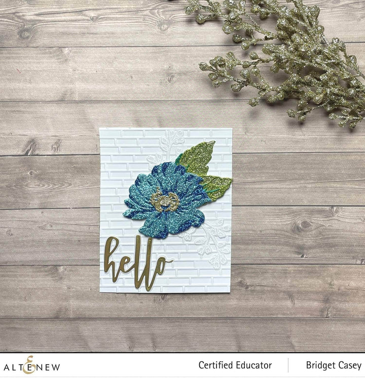 Part A-Glitz Art Craft Co.,LTD Cardstock Glitter Gradient Cardstock Set - Forest Canopy