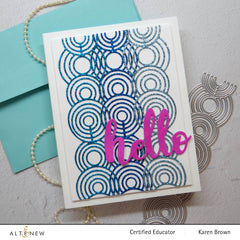 Part A-Glitz Art Craft Co.,LTD Cardstock Glitter Gradient Cardstock Set - Ocean Reflection