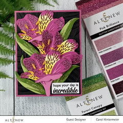 Part A-Glitz Art Craft Co.,LTD Cardstock Glitter Gradient Cardstock Set - Pink Brilliance