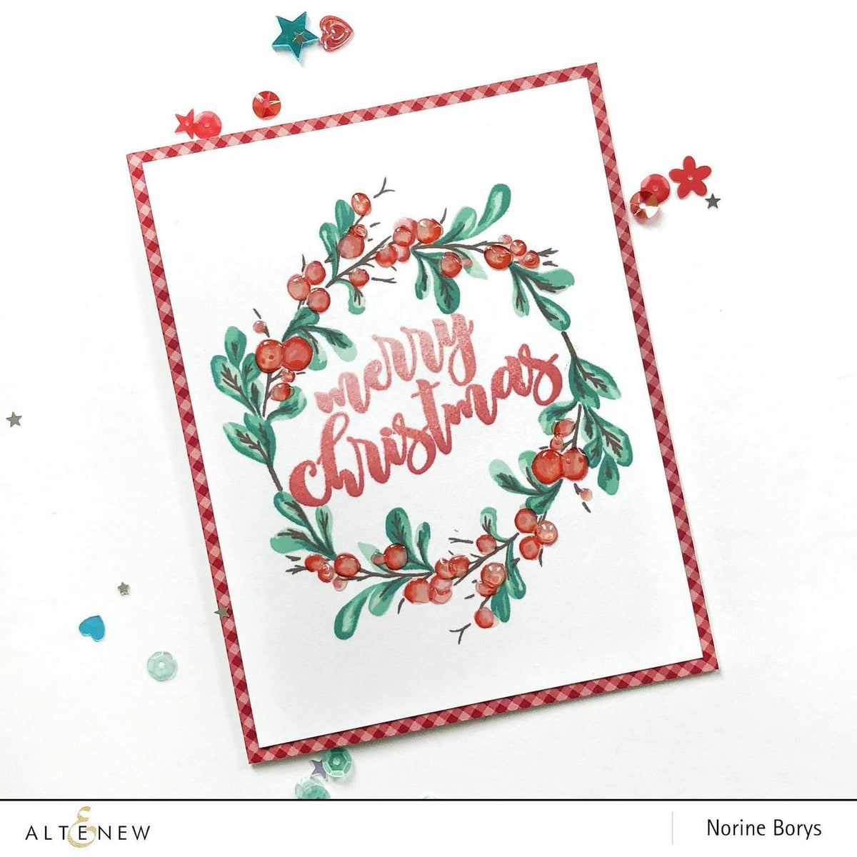 Altenew Creativity Kit Featurette Adding Dimension with Layered Die-Cuts Class