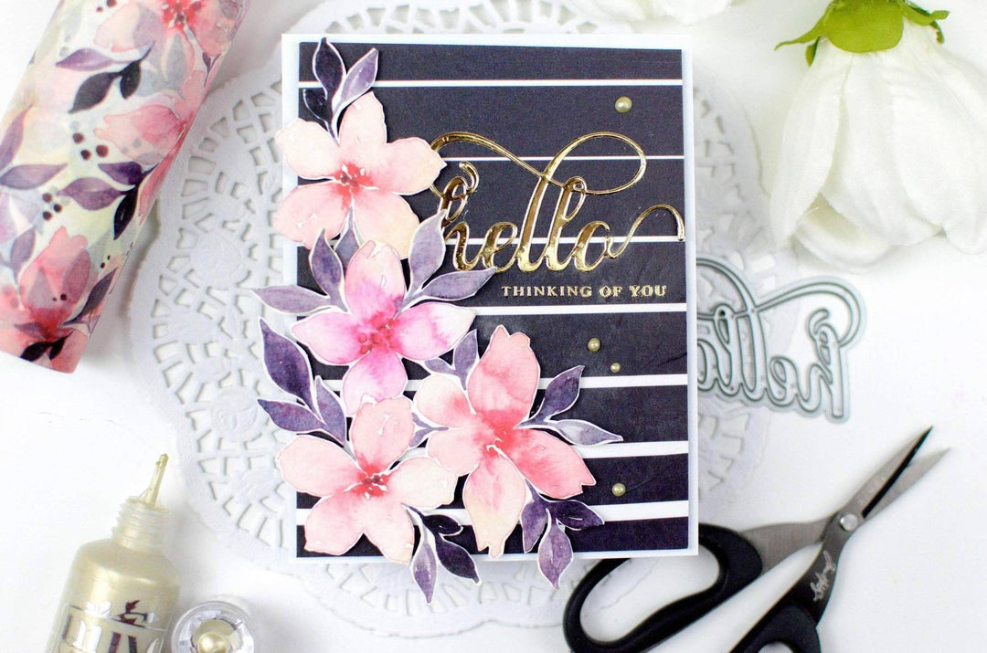 Altenew Creativity Kit Featurette Adding Sparkle to Stamped Images Class
