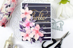 Altenew Creativity Kit Featurette Adding Sparkle to Stamped Images Class
