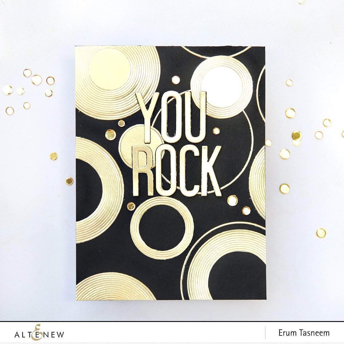 Altenew Creativity Kit Featurette Changing the Look of Embossing Paste Class