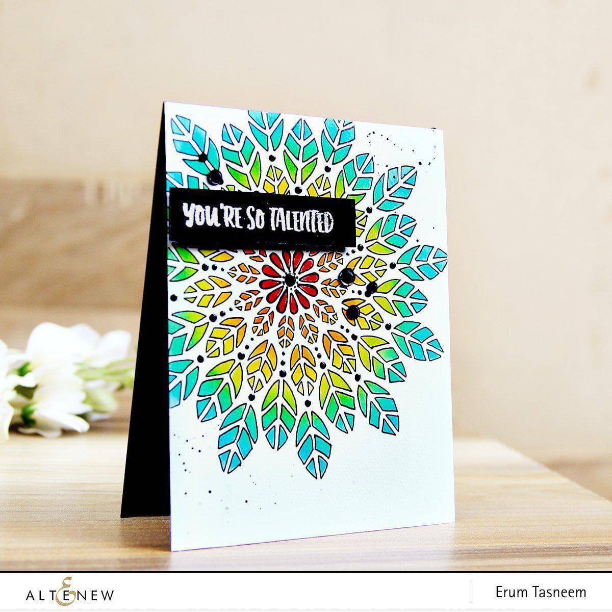 Altenew Creativity Kit Featurette Changing the Look of Your Stamps with Doodling Class