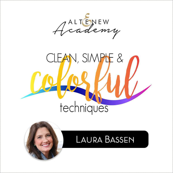 Clean, Simple, and Colorful Techniques Online Cardmaking Class