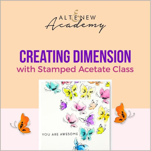 Creating Dimension with Stamped Acetate Class