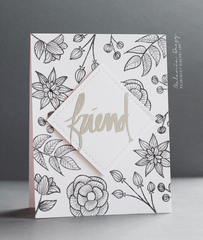 Altenew Creativity Kit Featurette Custom Cover Die Effects Class