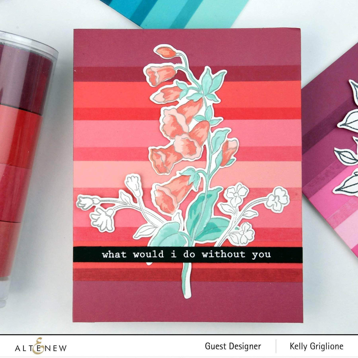 Altenew Creativity Kit Featurette Customized Washi Tape Patterns Class