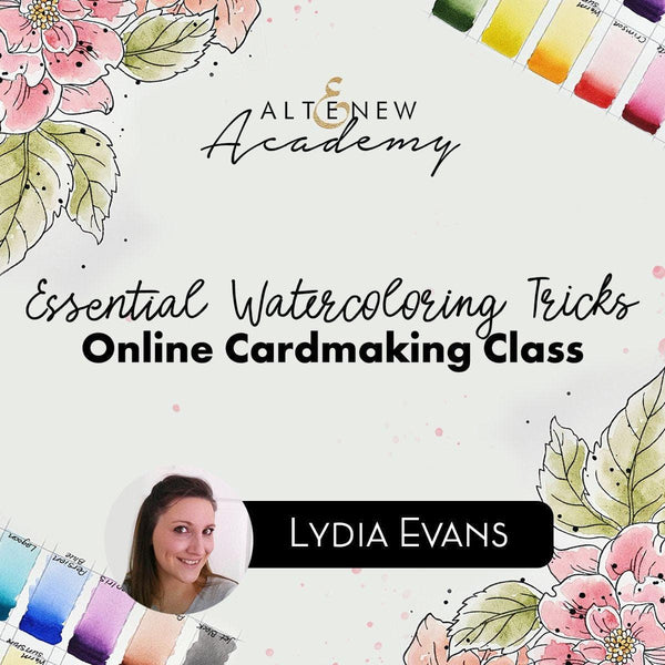 Essential Watercoloring Tricks Online Cardmaking Class