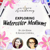 Altenew Class Exploring Watercolor Mediums Online Cardmaking Class