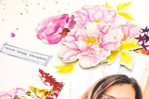 Altenew Class Fabulous Florals - Scrapbook Class Online Cardmaking Class