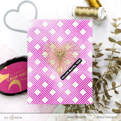 Altenew Creativity Kit Featurette Hidden Message Slider Card Class