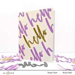 Altenew Creativity Kit Featurette How to Create Custom Backgrounds with Washi Tape Class