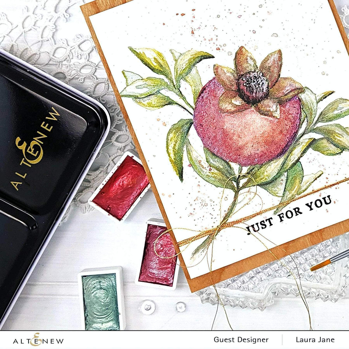Altenew Creativity Kit Featurette How to Transform Your Washi Tape Effect Class