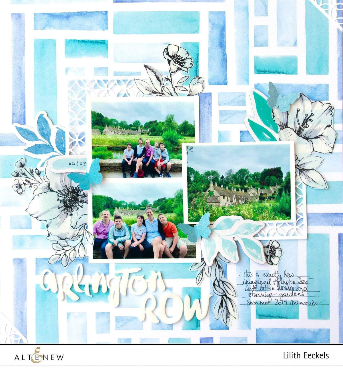 Altenew Creativity Kit Featurette How to Transform Your Washi Tape Effect Class