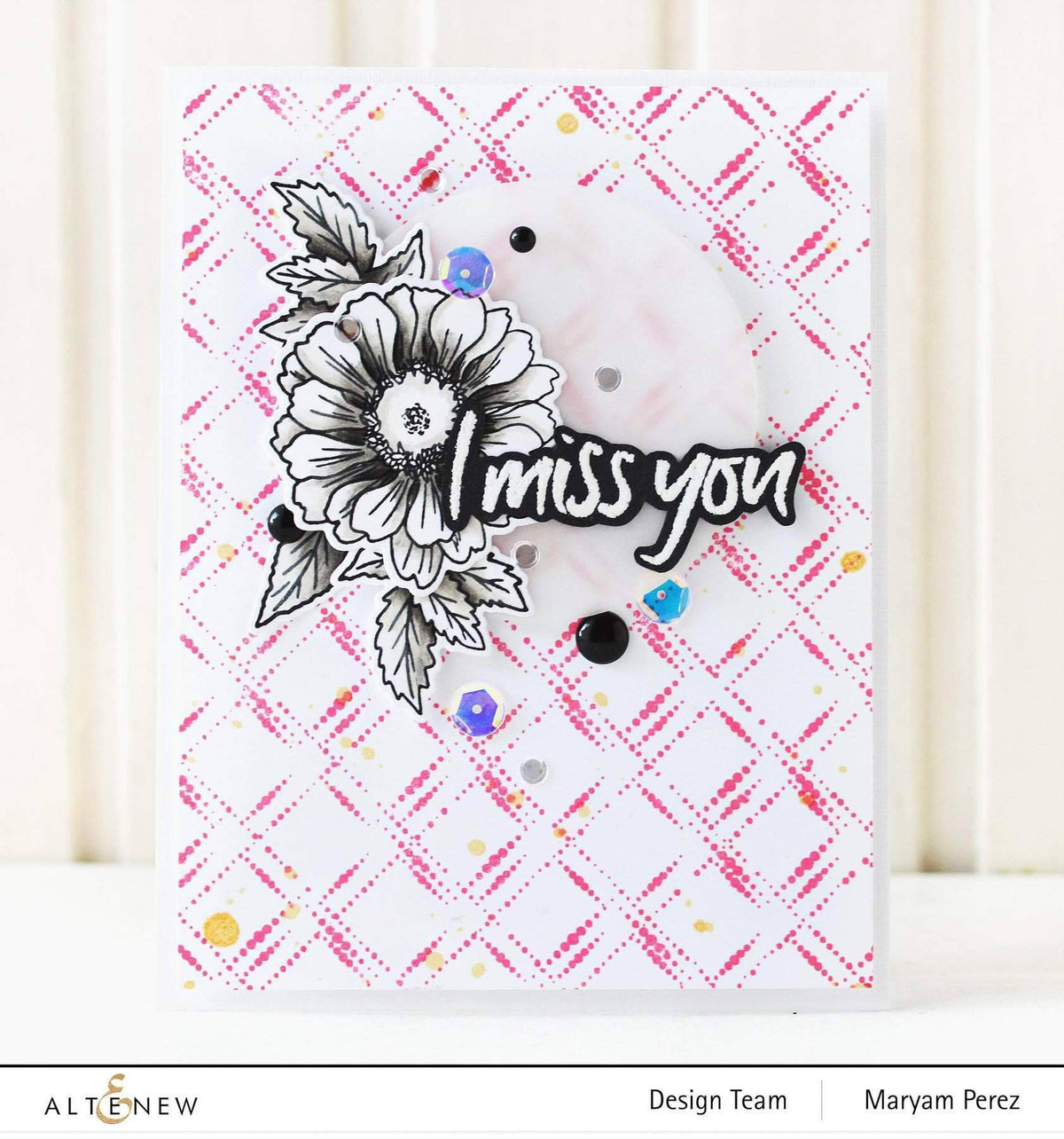 Altenew Creativity Kit Featurette Making Florals Pop Off a Dark Background Class
