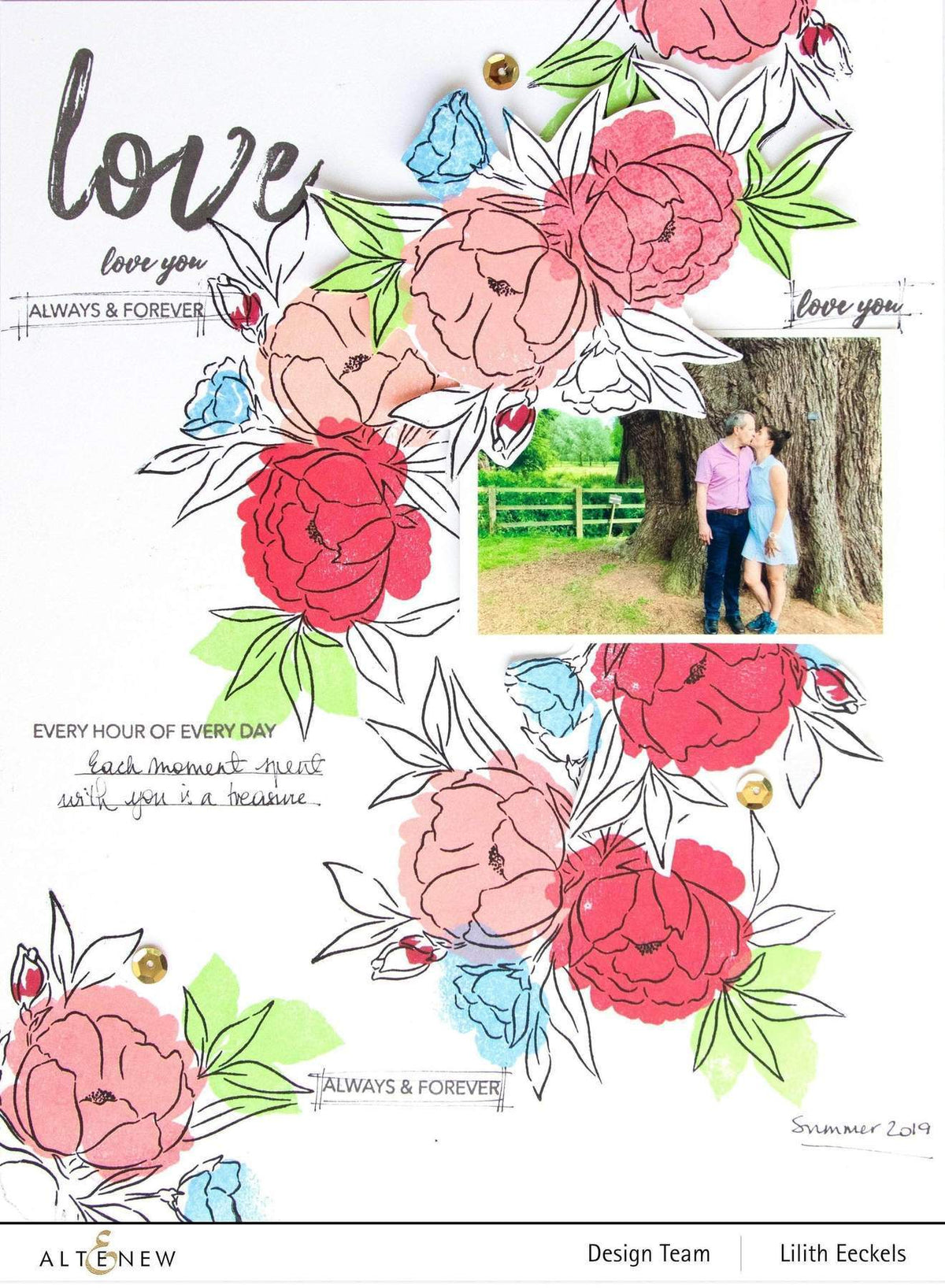 Altenew Creativity Kit Featurette Monochromatic Watercolor Class
