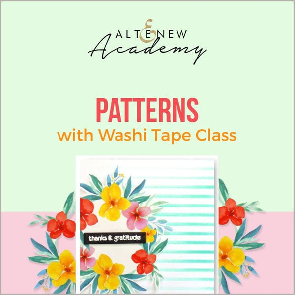 Patterns with Washi Tape Class