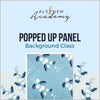 Altenew Creativity Kit Featurette Popped Up Panel Background Class