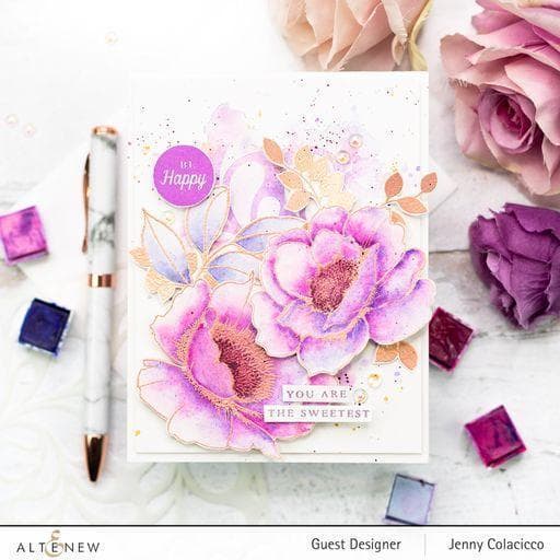 Altenew Creativity Kit Featurette Popped Up Panel Background Class