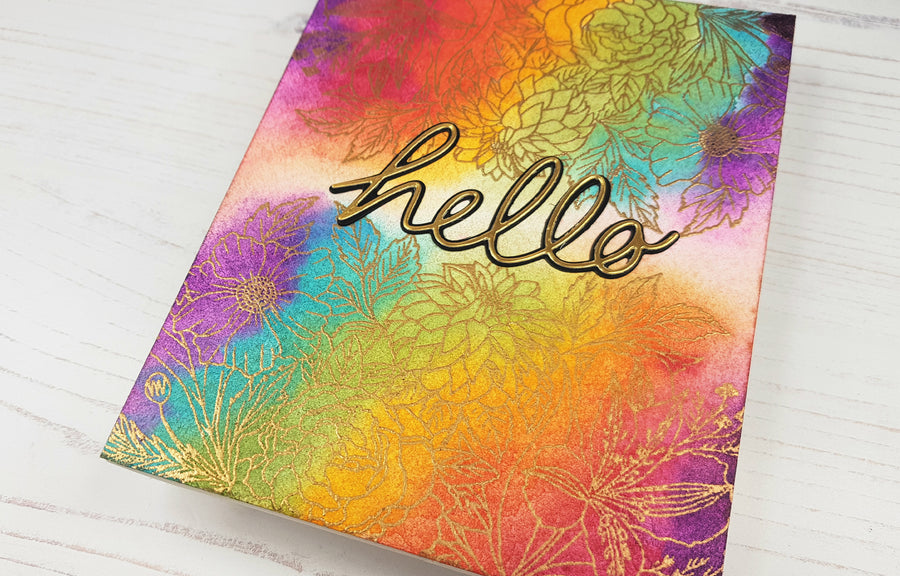 Rainbow Watercolor Background Class class schedule
