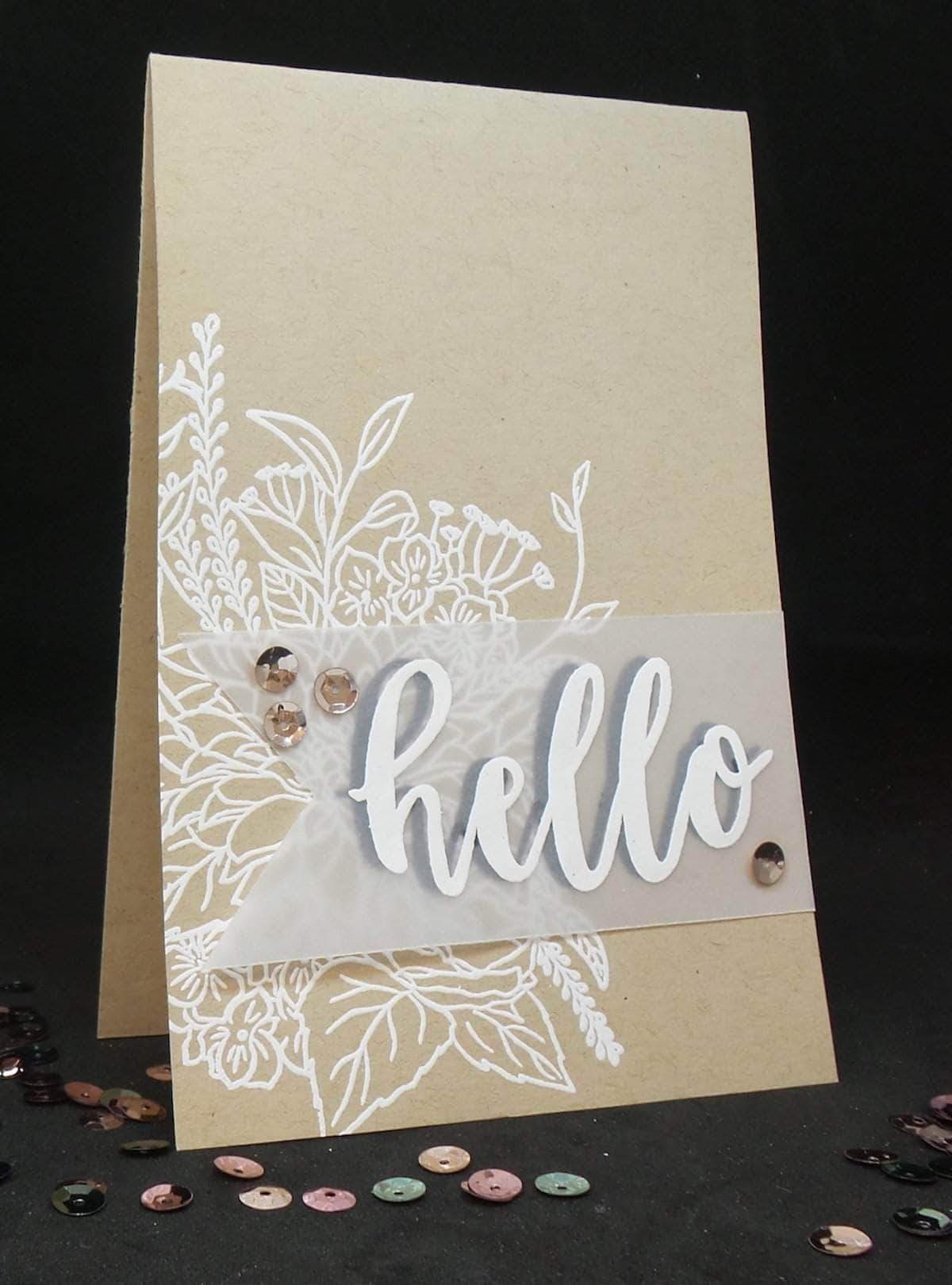 Altenew Creativity Kit Featurette Soft Watercolor Embossed Looks Class