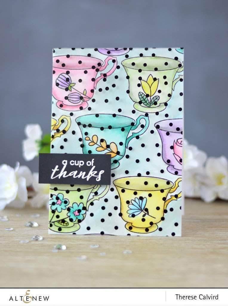 Altenew Creativity Kit Featurette Stacking Stamped Images Class